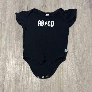Black ABCD Kids One Piece